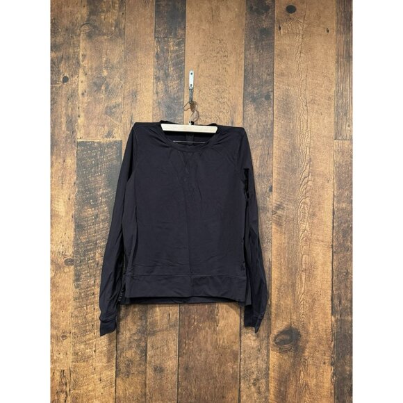 Lululemon Run: Warm Up Crew Black Size 8 EUC - Picture 2 of 5